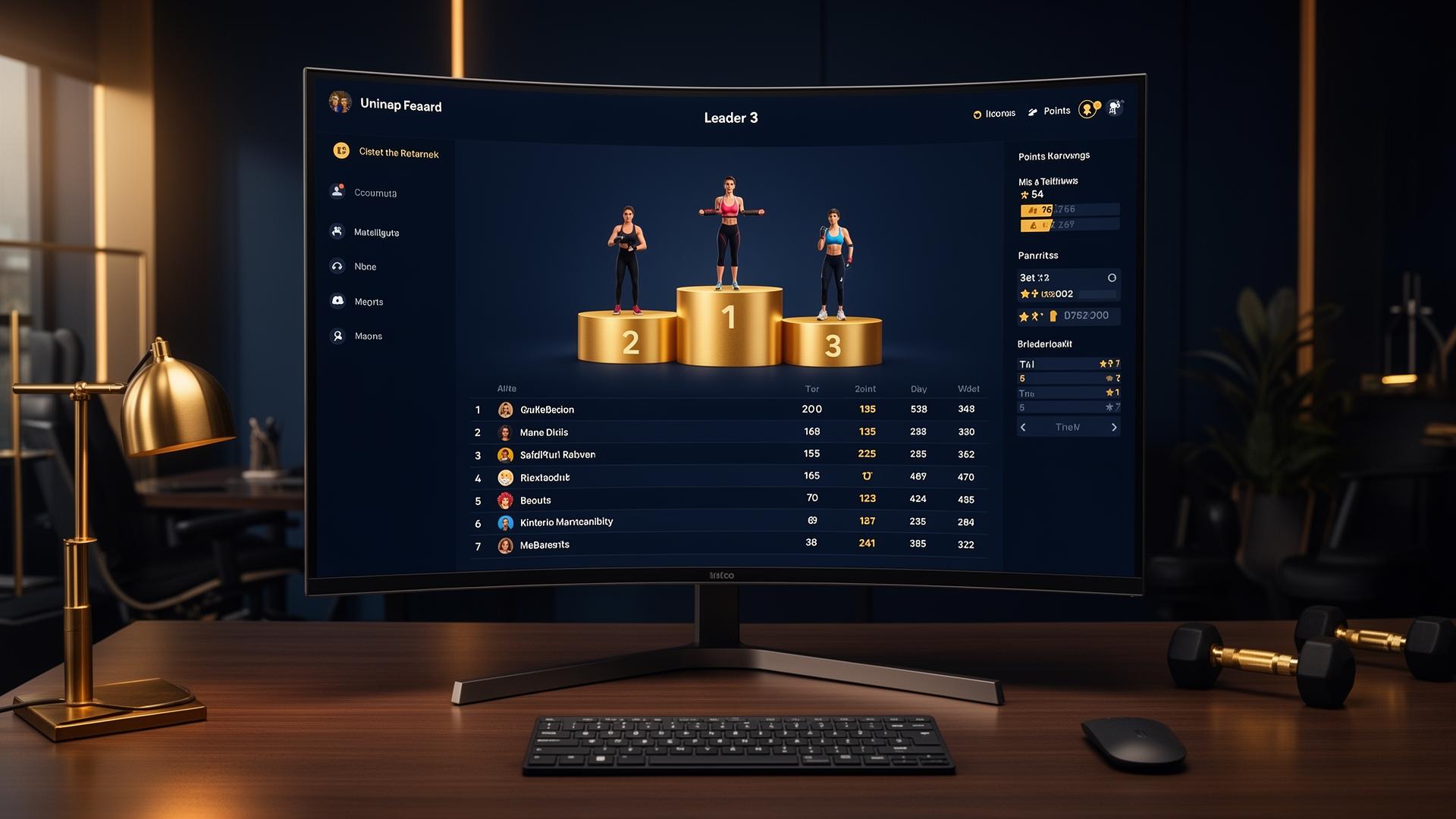Screenshot of the Academy sharing and leaderboard page