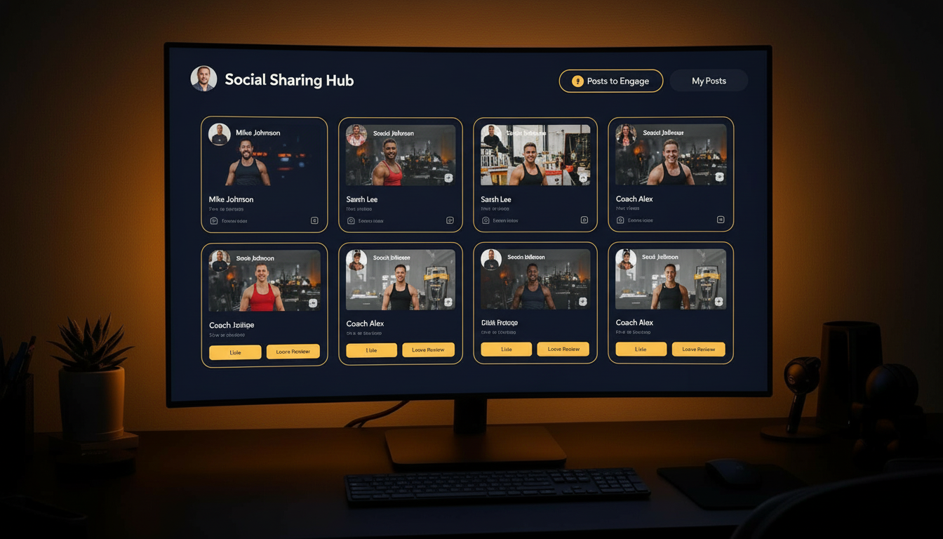 Screenshot of the Academy community posts feed