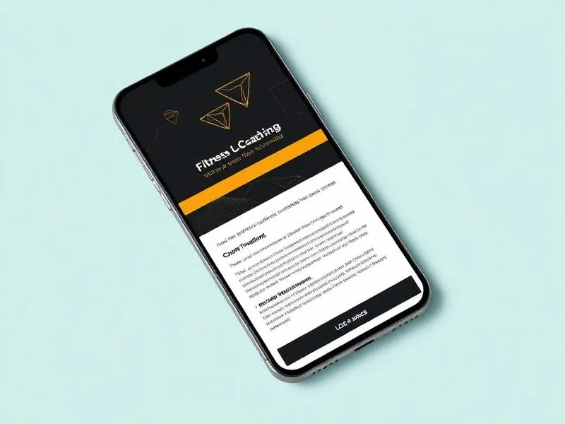 Professional branded HTML email confirmation template displayed on smartphone for fitness coaching business